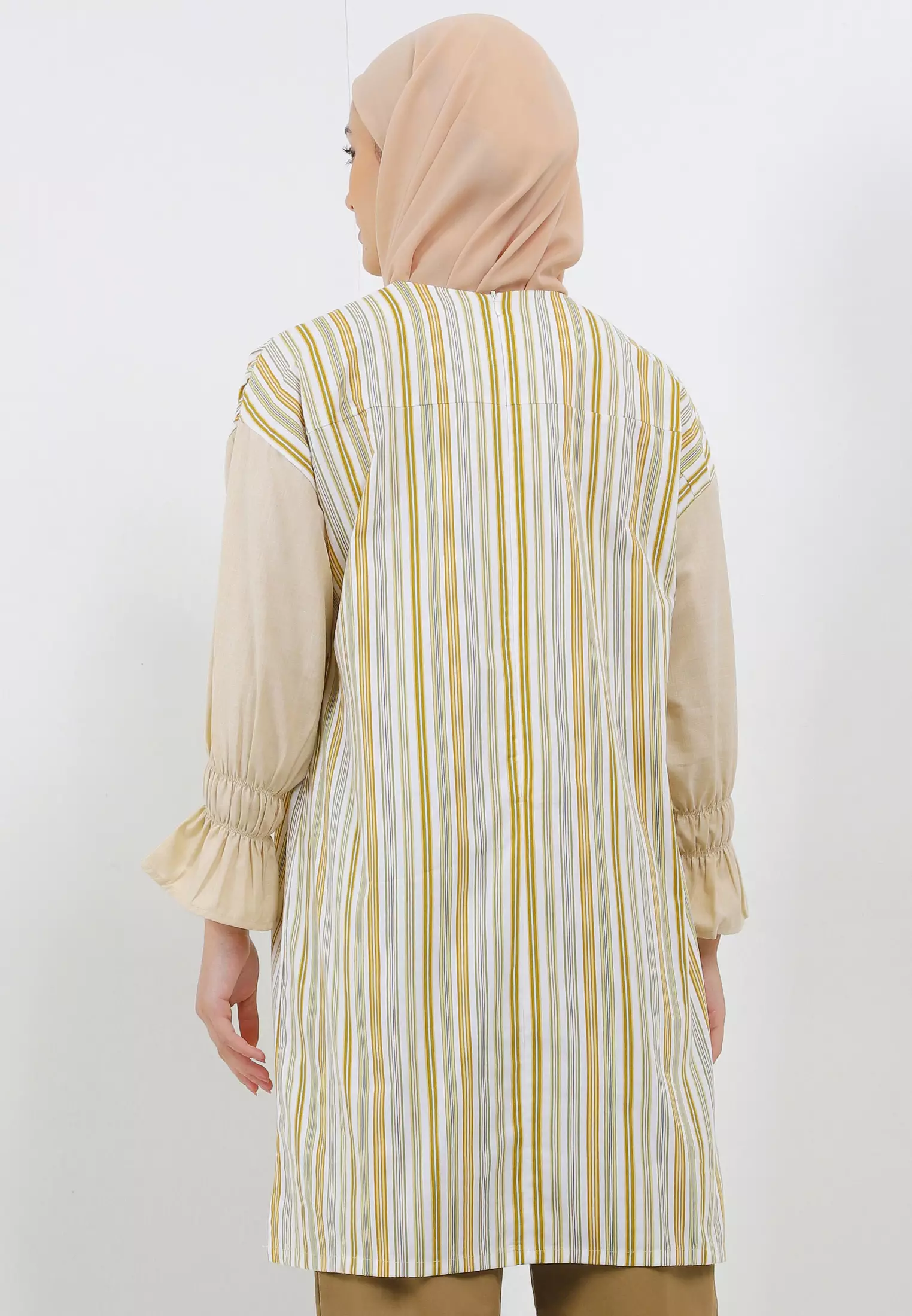 MFMW Clesia Tunik Kubus Motif Salur