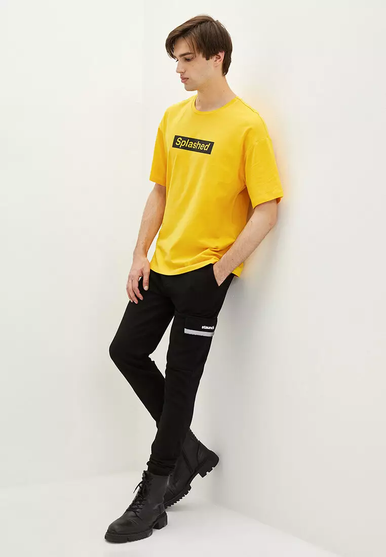 Purpose tour yellow sweatpants sale
