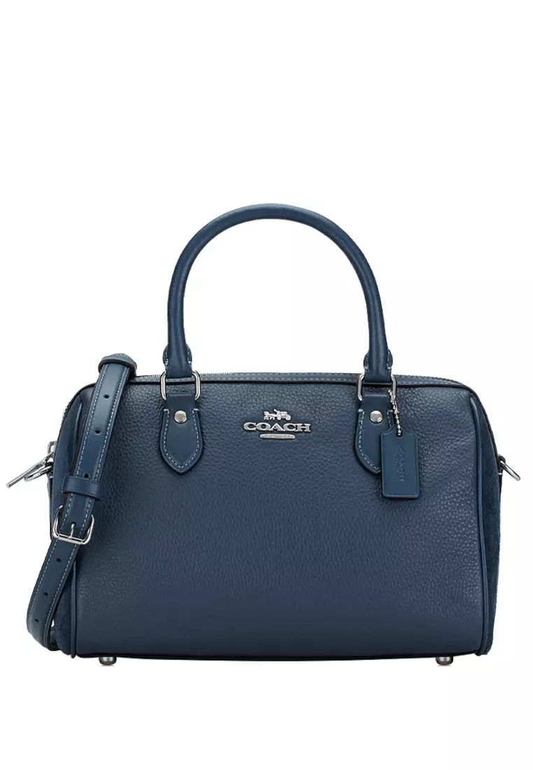 Buy COACH Coach Rowan Satchel Denim 2024 Online ZALORA Philippines