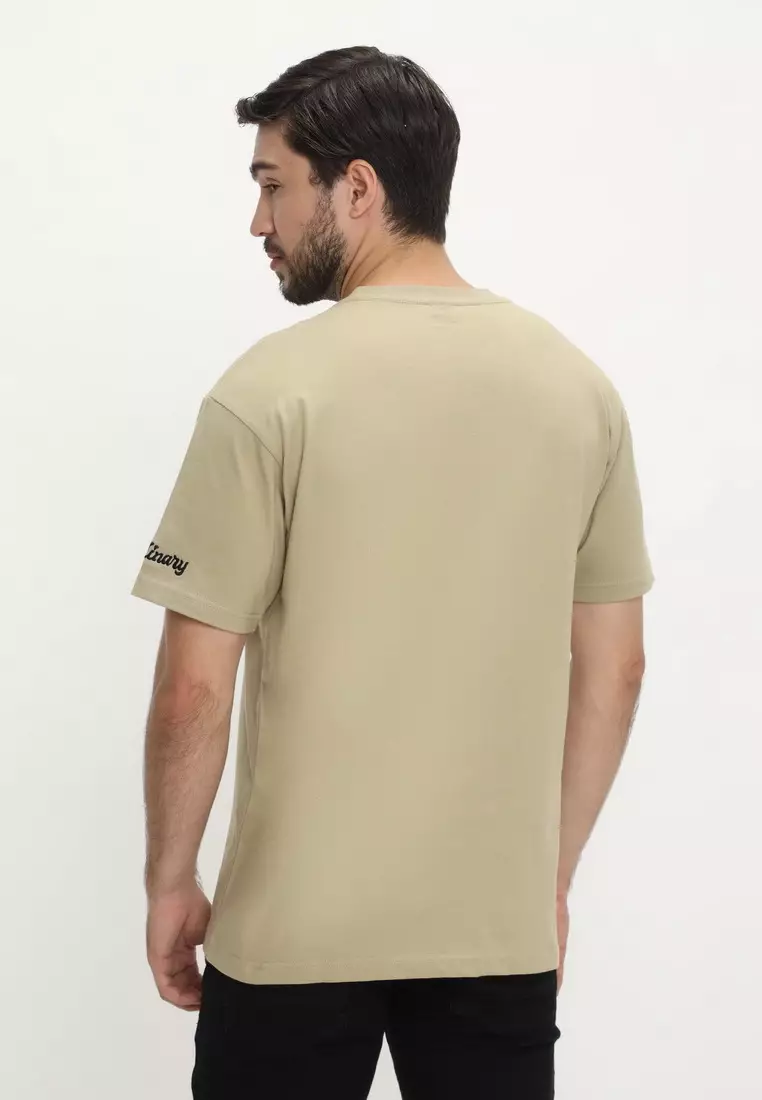 NX T-Shirt Cotton Combed Tebal Sablon Bordir Pria 207370171