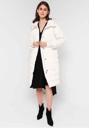 ck Calvin Klein Crisp Poly Hooded Long Puffer - Fully Lined | ZALORA  Malaysia
