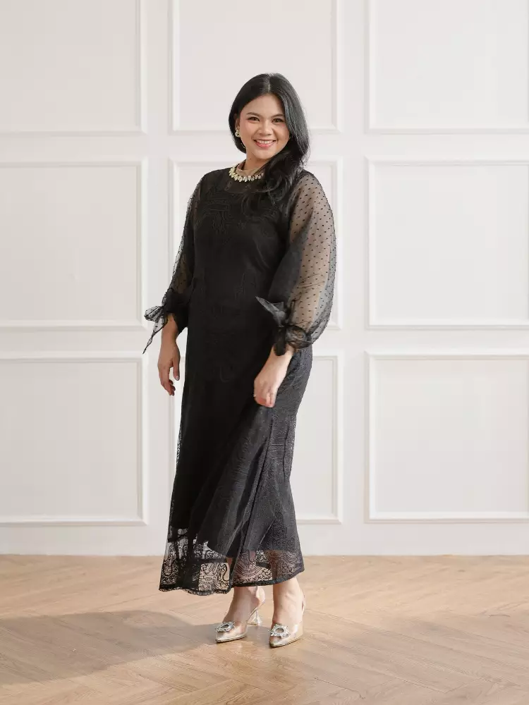 Xtramiles Ladies dress ellenoir dress black