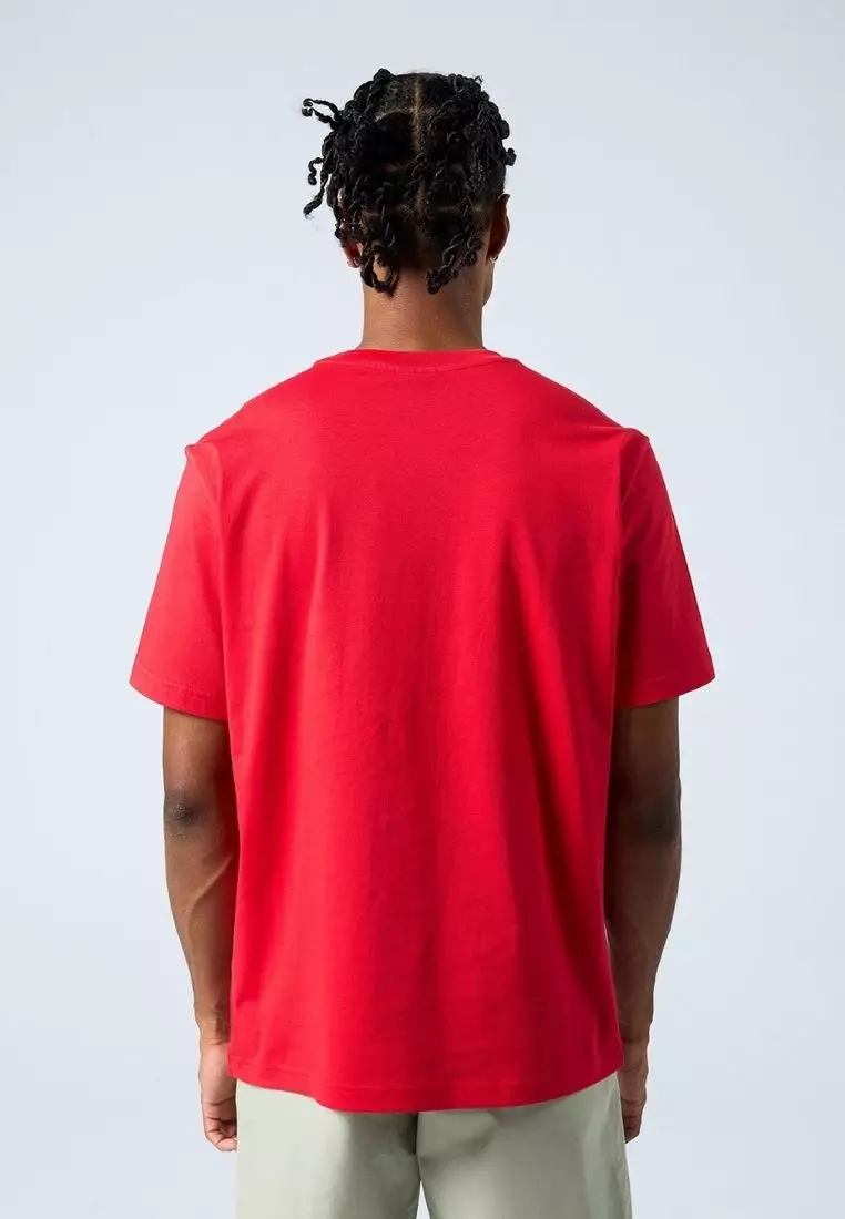 Graphic Crewneck T-Shirt With Print