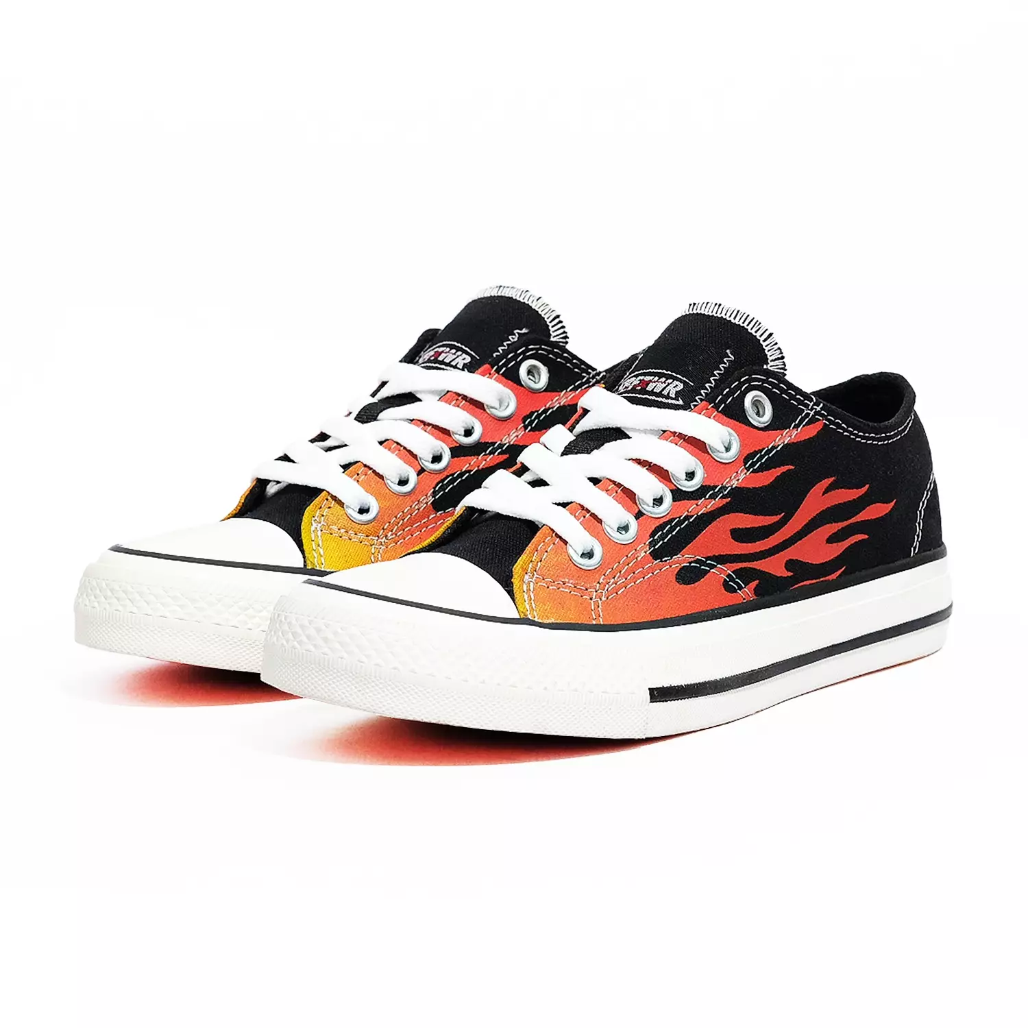 SABA Red Flame Low - Sepatu Sneakers Casual Pria Wanita