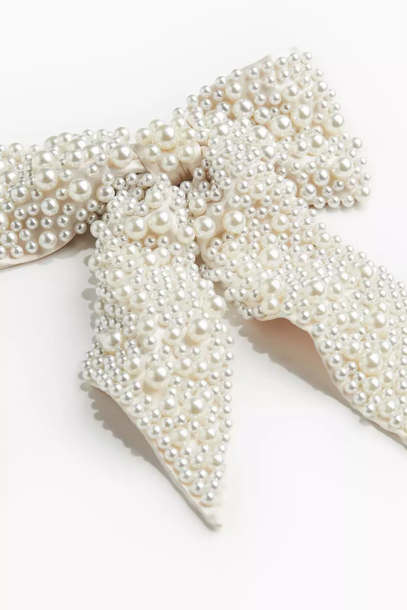 H&m pearl sales hair clip