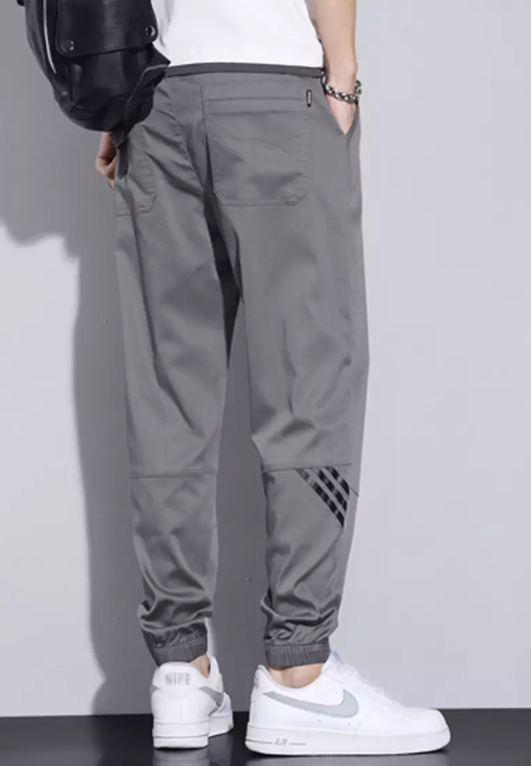 Drawstring Slim Jogger Pants