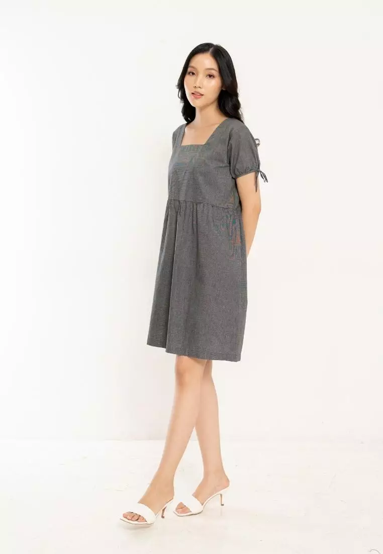 Agatha Dress Dark Grey