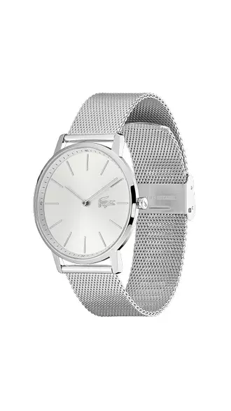 Lacoste Moon Silver Mesh Strap