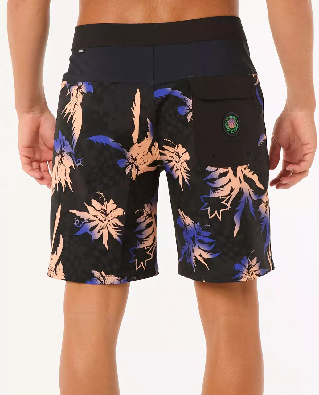 Rip Curl Men Mirage Mason Raw Energy 19" Boardshort - Black