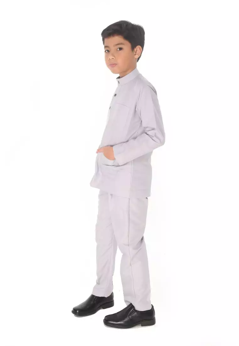 Baju Melayu Moden Cekak Musang for Kids