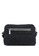 Bagstation black Crinkled Nylon Dual Zip Sling Bag With Zebra Strap 4A097AC30DF340GS_3