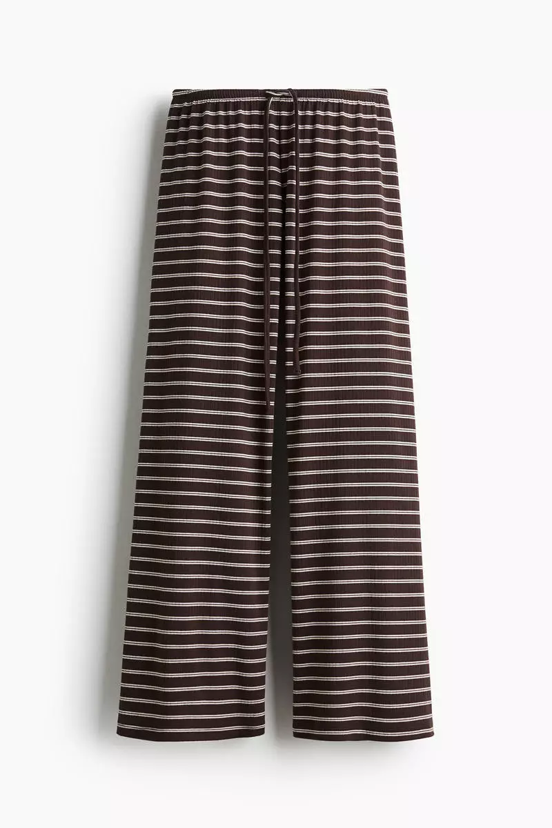 Cotton-blend trousers