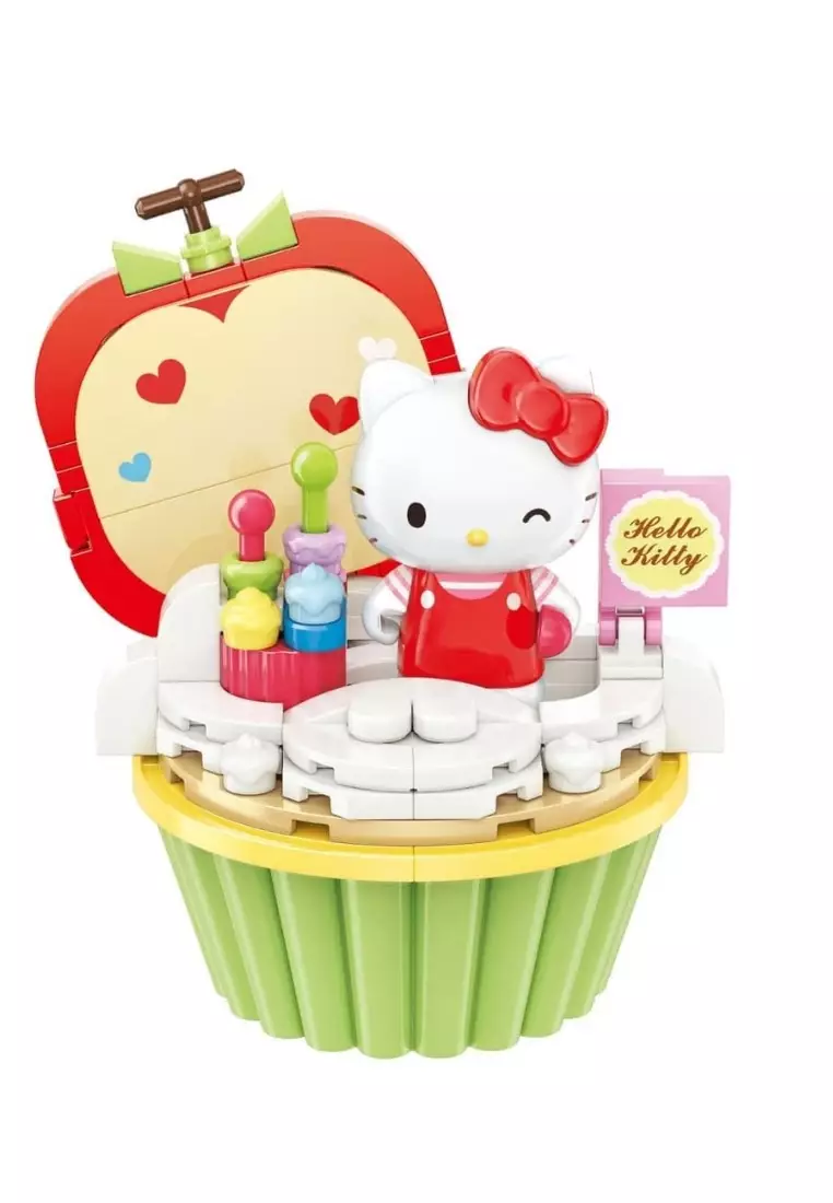 Keeppley Hello Kitty Apple Cupcake