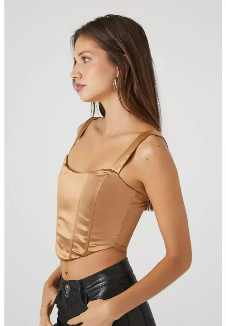 Forever 21 metallic top top