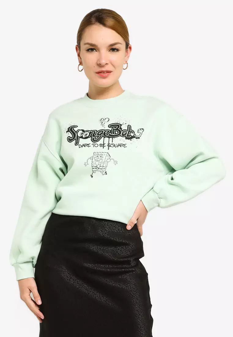 Oversized Printed Sweatshirt