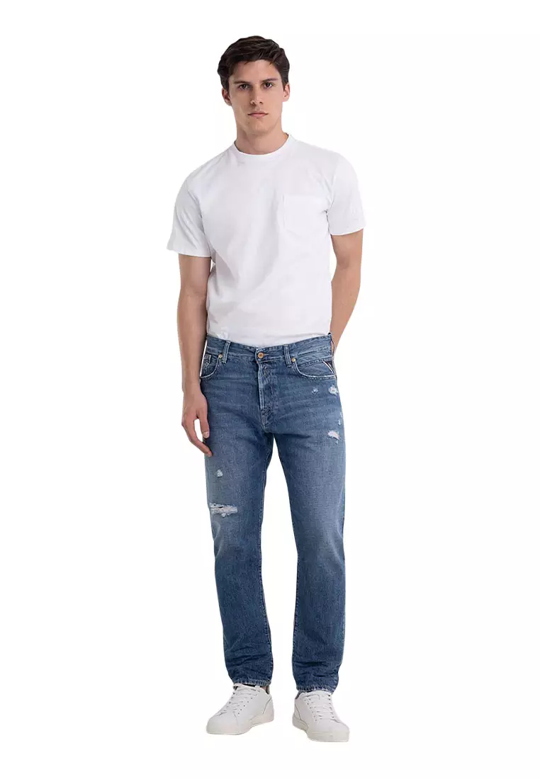 Replay jeans #price: 1550 #Size : - The Brand Shopee