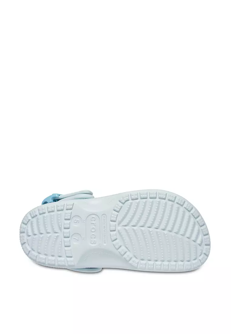 Crocs Unisex Classic Enamel Buckle Clog - Vapor Ice