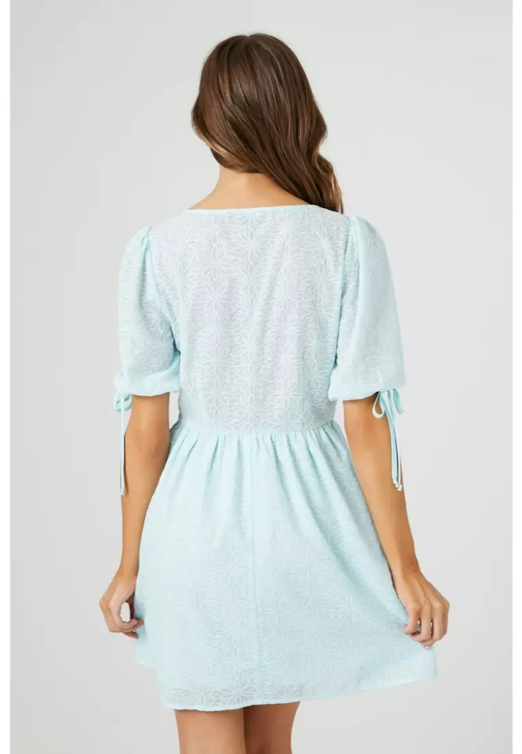 Puff sleeve dress forever 21 cheap
