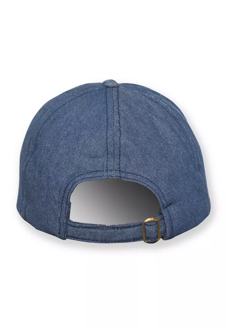 Topi Baseball Korean Style Blue Grey