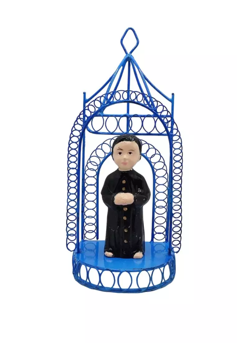 Buy LIMAN GLASS HANDCRAFTED INC. Chibi Saints St. John Bosco with Tin