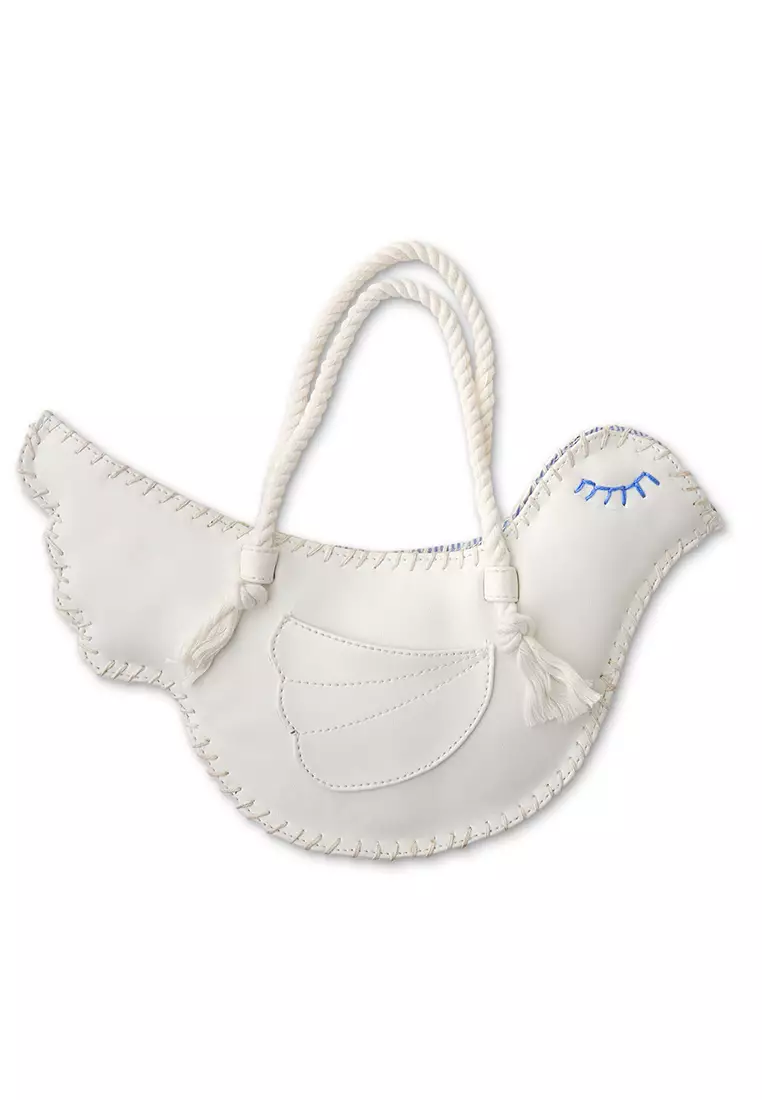 Gingersnaps Girls Leather Bird Handbag
