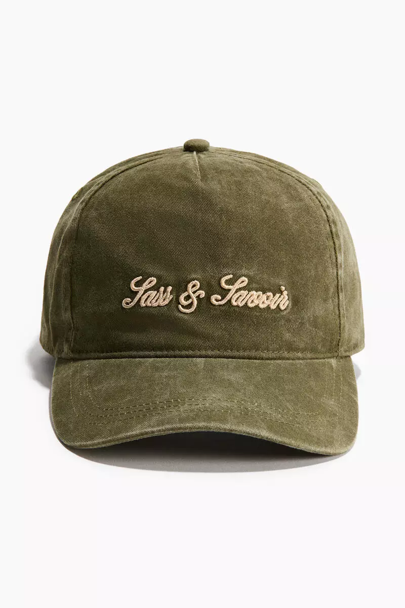 Cotton twill cap