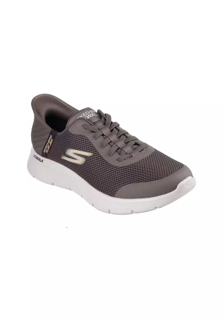 Discount on Skechers  shoes - SKU: Skechers Mens Go Walk Flex - Hands Up Slip-Ins - Mesh Bungee with Hotmelt Toecap