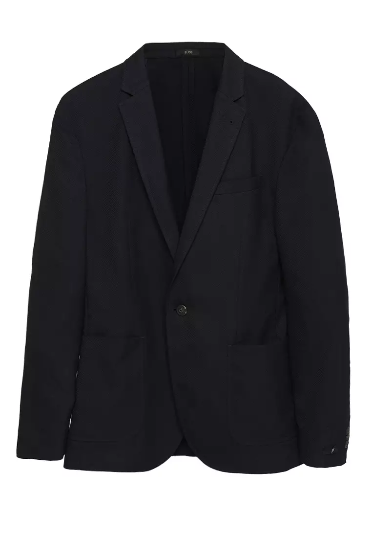 Jobb Richmond-T1 Blazer Pria Slim Fit Hitam