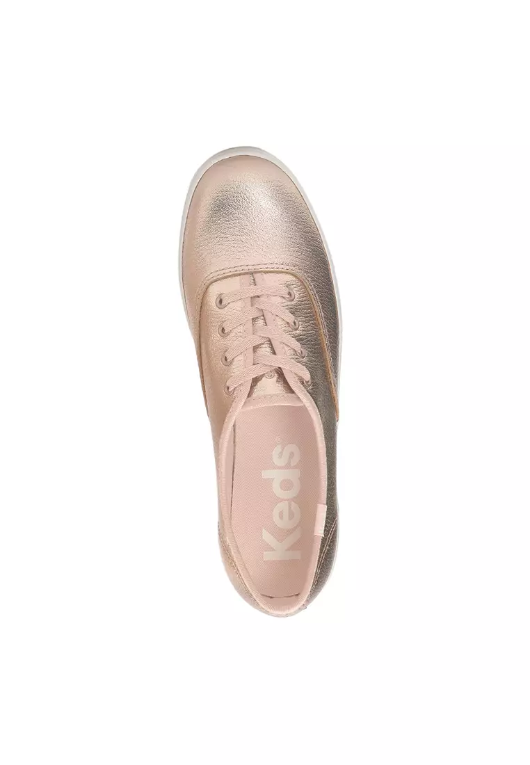 Womens Champion Leather Luxe Sneaker Rose Gold (WH68337-C0CHAMP8B2200)