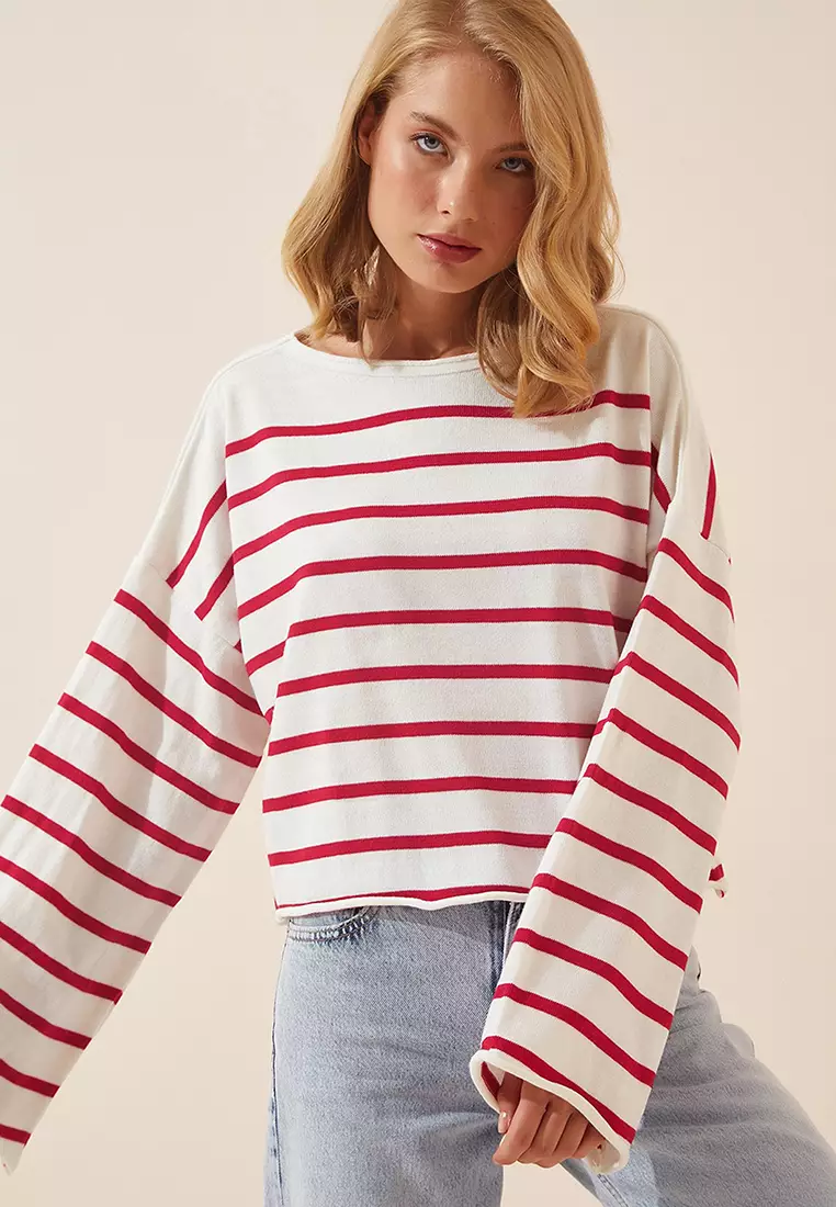 White long sleeve jumper hotsell womens