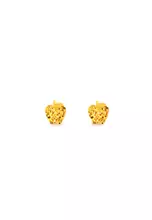 Buy MJ Jewellery MJ Jewellery 916 22K Apple Gold Earrings S123