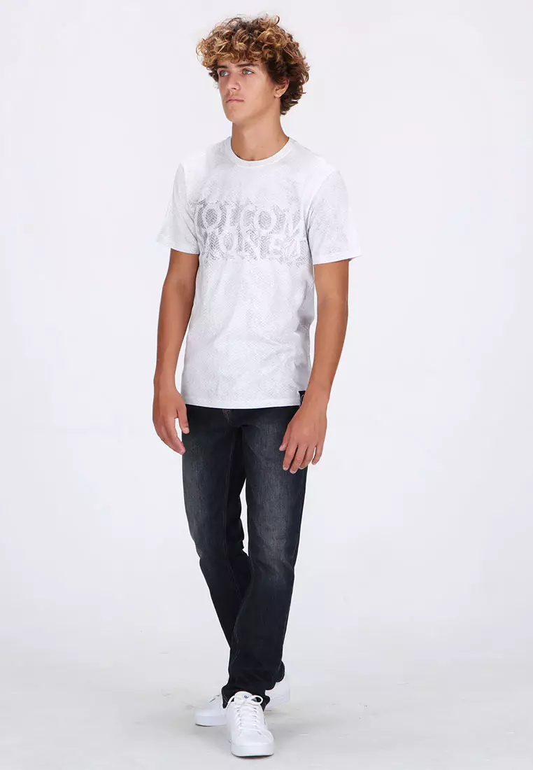 MCT STONERIZM SHORT SLEEVE TEE WHITE