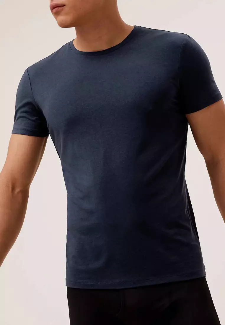 Jual Marks & Spencer Premium Cotton TShirt Vest Original 2024 ZALORA