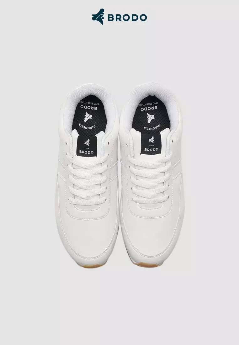 BRODO - Sneakers Base Lite All White GS