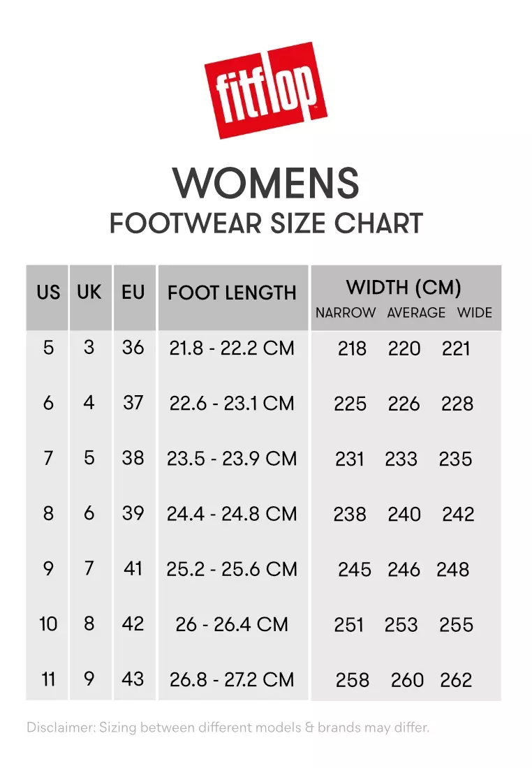 Fitflop 2025 sizing chart