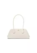 Buy MICHAEL KORS Women's Petra Medium Signature Logo Shoulder Bag in ...