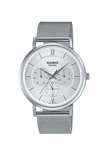 Buy Casio Casio Men S Analog Watch Mtp 00m 7av Silver Stainless Steel Band Casual Watch Online Zalora Malaysia