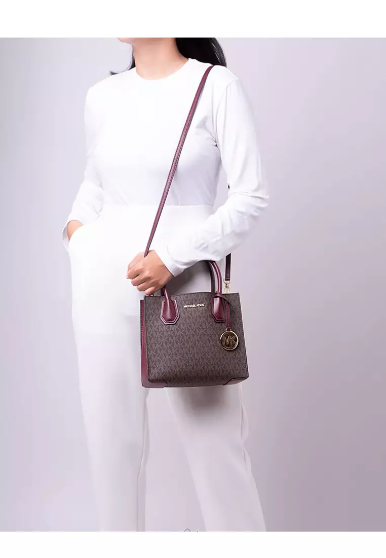 Mercer Michael Kors Merlot Tote Discount