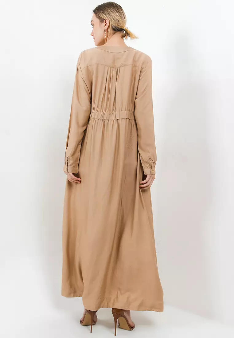 Signature Mireya Cordata Dress Mocka