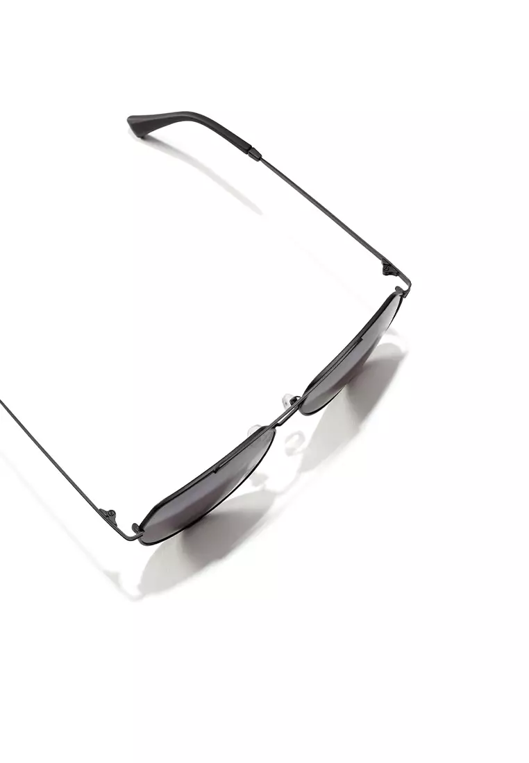 HAWKERS Black SHADOW Sunglasses for Men and Women. Official Product Designed in Spain