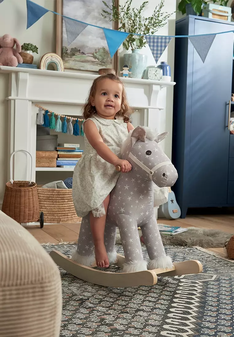 Mamas and papas floral rocking sales horse