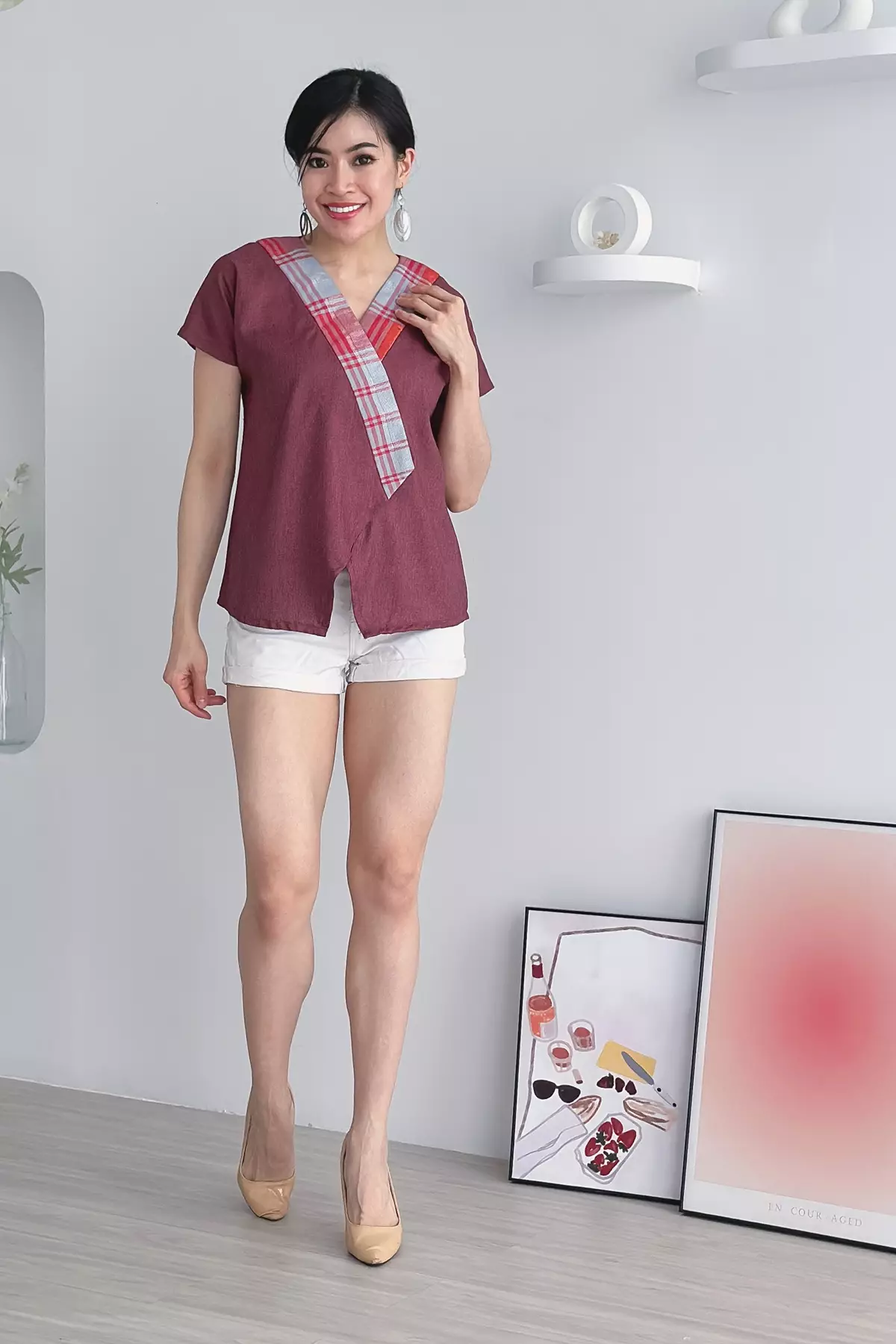 Kencur Bugis Ayu Kimono Blouse