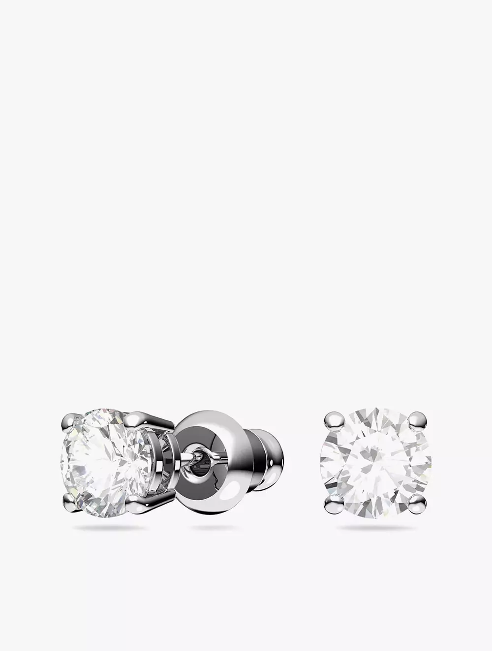 Stella Set, Star, White, Rhodium Plated - White