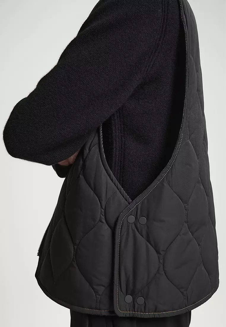 Reversible Denim Utility Gilet