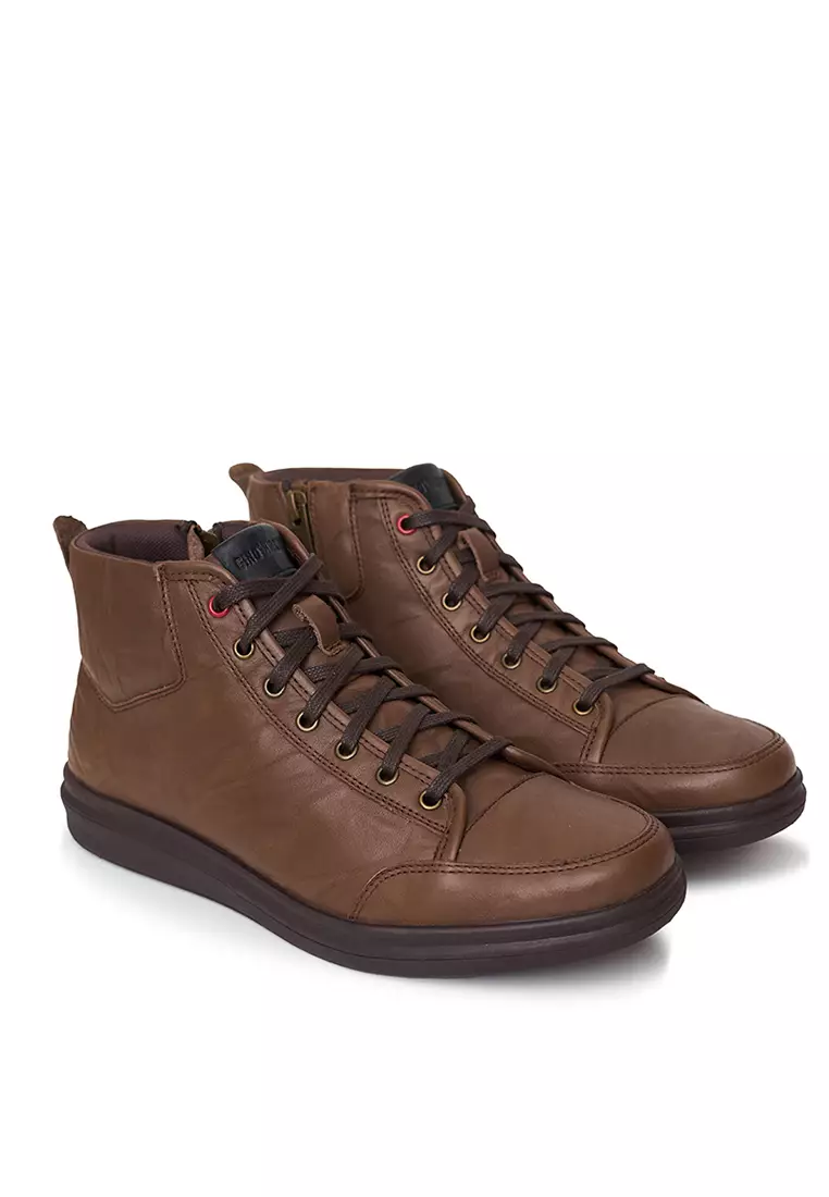 Sepatu Casual Sneakers Pria Gino Mariani Jawara Coklat