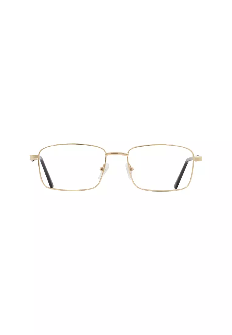 3036 Metal (C4-Gold) Anti-Radiation Computer Eyeglasses for Men/Women