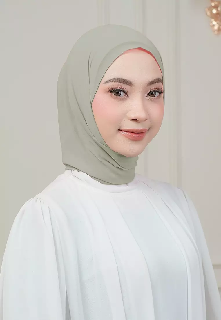 HIJAB INSTAN MAGNET SYIFA - DUSTY SAGE