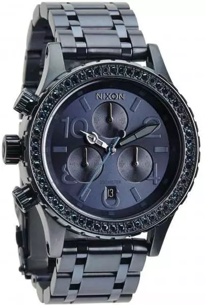 NIXON 38-20 CHRONO ALL DEEP BLUE CRYSTAL