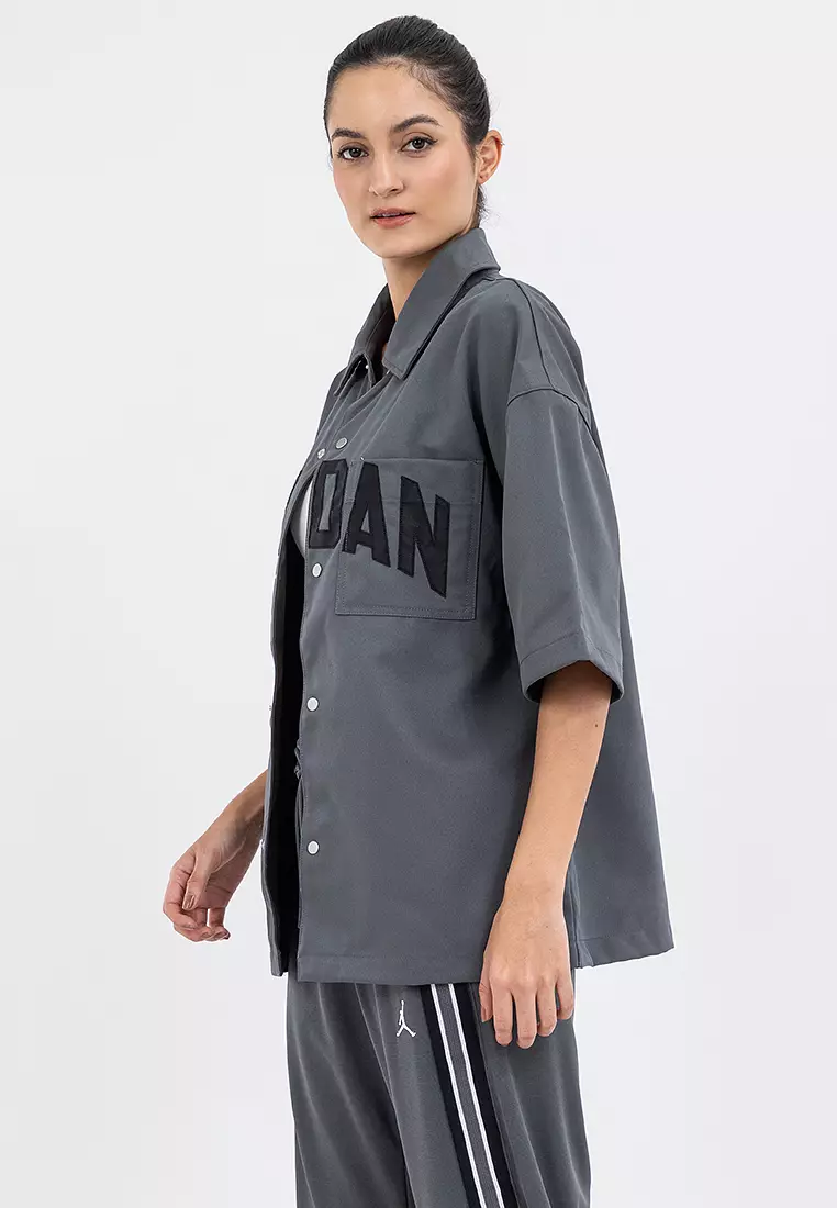 Flight Short Sleeve Woven Top