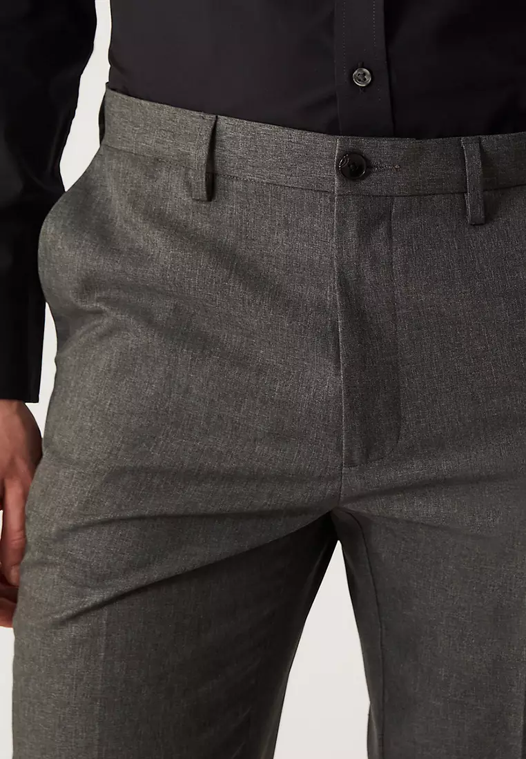 Slim Fit Trouser with Active Waist